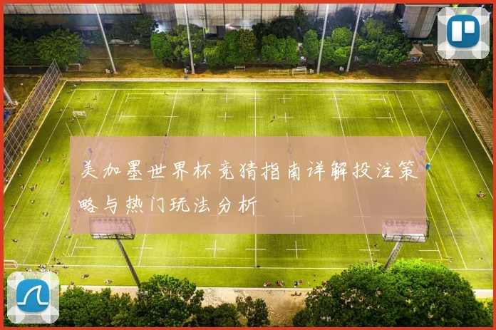 美加墨世界杯竞猜指南详解投注策略与热门玩法分析